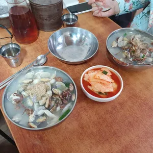 파전칼국수 사진