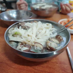 파전칼국수 사진