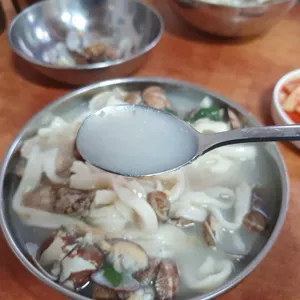 파전칼국수 사진