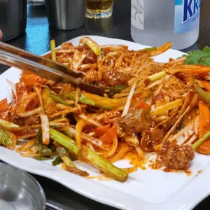 남진식당 철판삼겹살 닭도리탕 사진