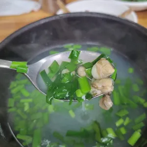 부산재첩국 사진