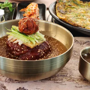 진주냉면산홍 사진