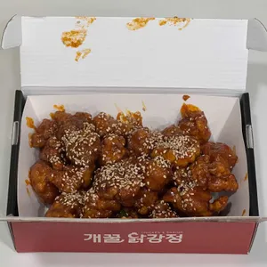 개꿀닭강정 리뷰 사진