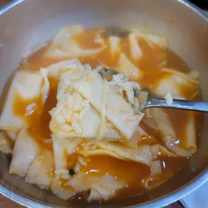 얼큰수제비 사진