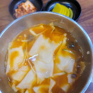 얼큰수제비 사진