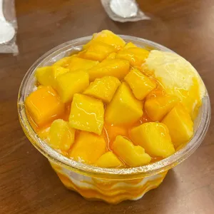 고래빙수 사진