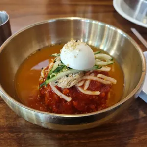 치자밀면 사진
