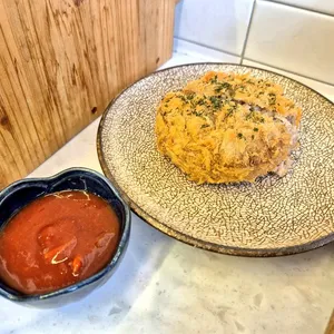 오사카멘치 사진