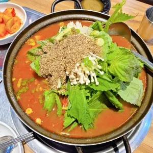 황토감자탕 사진