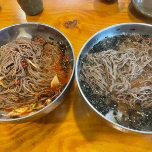 강릉해변 메밀막국수 사진