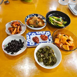 까치노을 사진