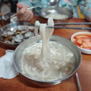 파전칼국수 사진