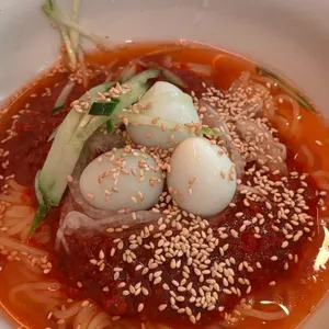 인생온면 사진