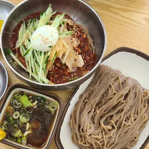 산수옥모밀집 사진