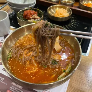 냉면장수 사진