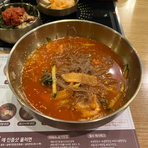 냉면장수 사진