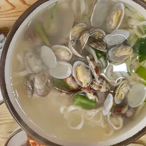 서해바지락칼국수 사진