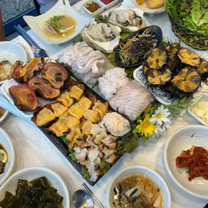 고래불 머구리 횟집 사진