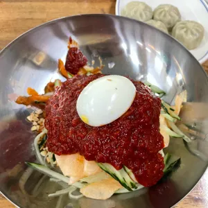 홍주밀면 사진