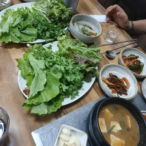 선정보리밥 사진