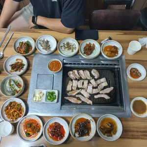 선정보리밥 사진