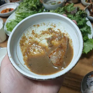 선정보리밥 사진