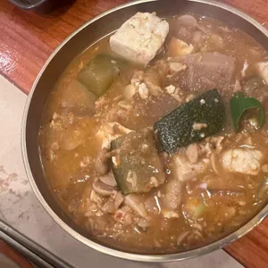 청국장과보리밥 사진