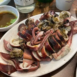 청송 산오징어 사진