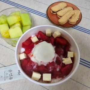 설빙 사진