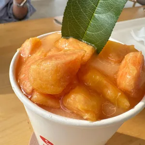 카페복숭아 사진