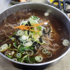 산수옥모밀집 사진