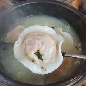 옛날에손만두국 사진