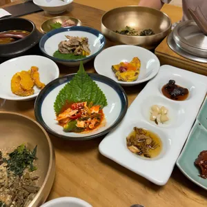 송내촌 산나물밥 사진