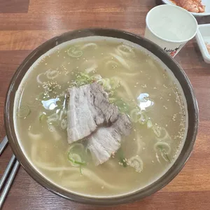 백제칼국수 사진