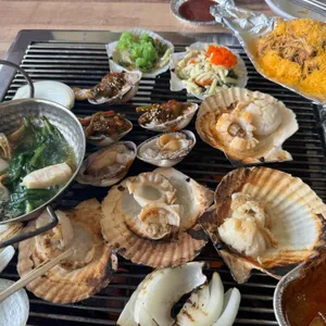 행운조개구이칼국수 사진