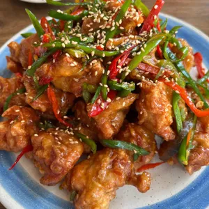 오목찹쌀닭강정 사진