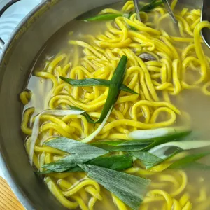 황도바지락칼국수 사진