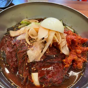 장수한우곱창 옥천냉면 사진