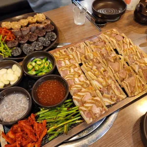 담소 소사골 순대 육개장 사진
