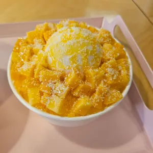 정만빙수 사진