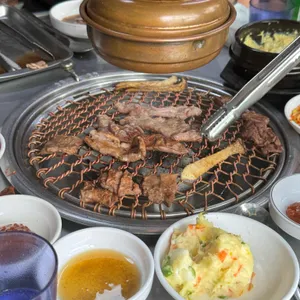 다운 갈매기 구이 사진