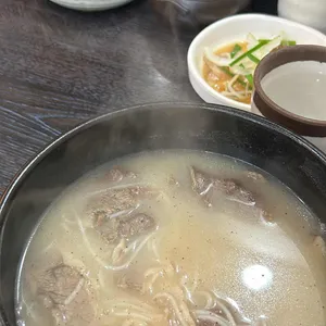 산더덕 설렁탕 사진