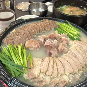 산더덕 설렁탕 사진