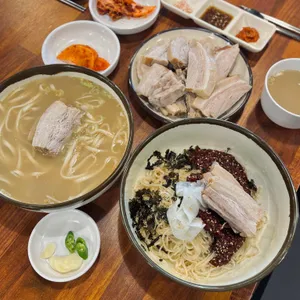 백제칼국수 사진