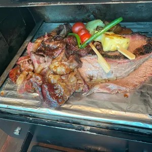 삼각바베큐 사진