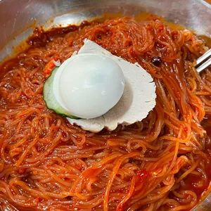북청밀면 사진