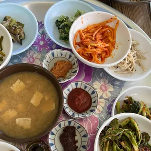 지산골온천보리밥 사진