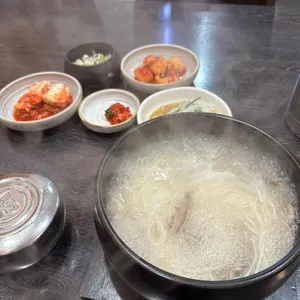 산더덕 설렁탕 사진