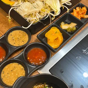 샤브식탁 사진