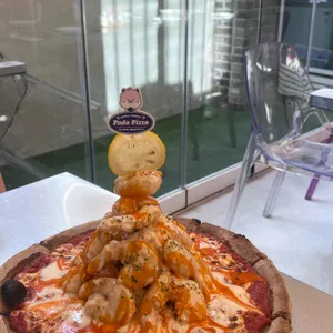 서울숲 포도피자 사진